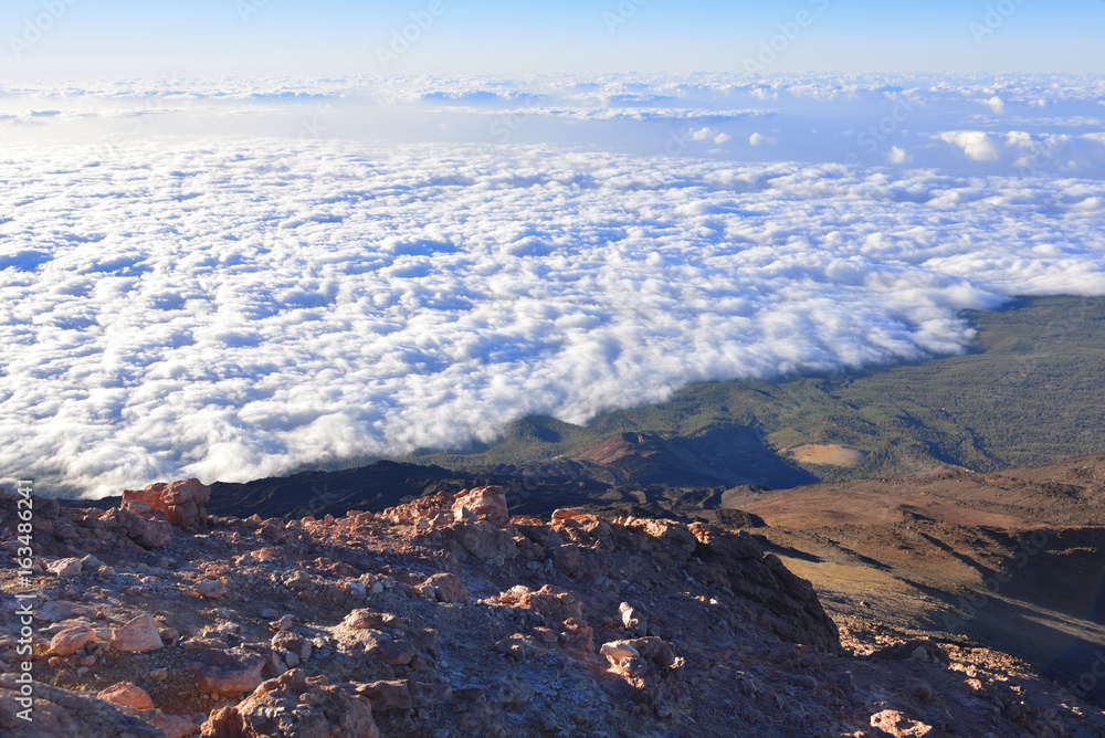 Volcano Teide, (Tenerife) 3718 meters. Natural Heritage of UNESCO
