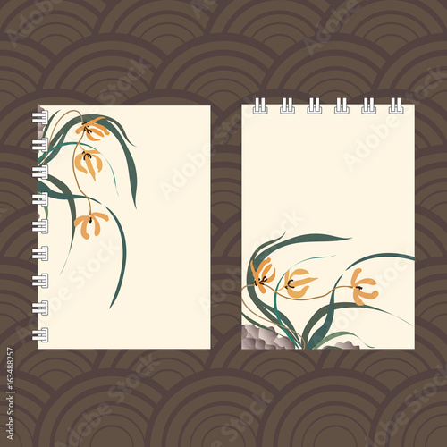 Notebook cover design