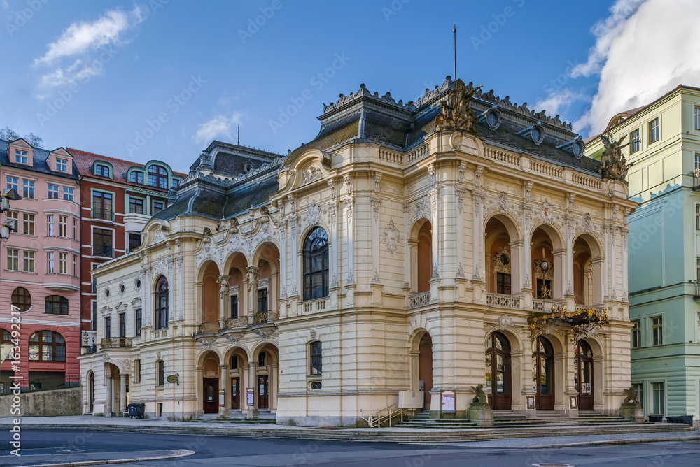 City Theatre, Karlovy Vary, Czech Republic