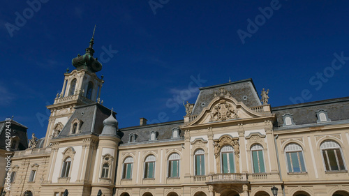 The palace in Keszthely on Lake Balaton - Baroque pearl and one of the most beautiful sights of the area.