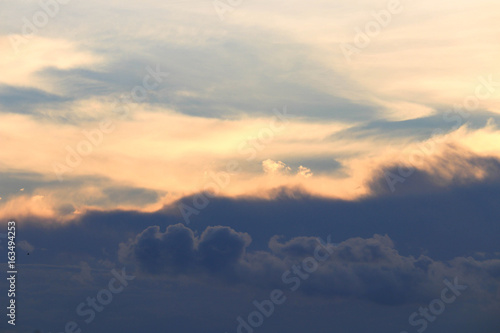 blue sky on evening with cloud on background © TFYKUB 