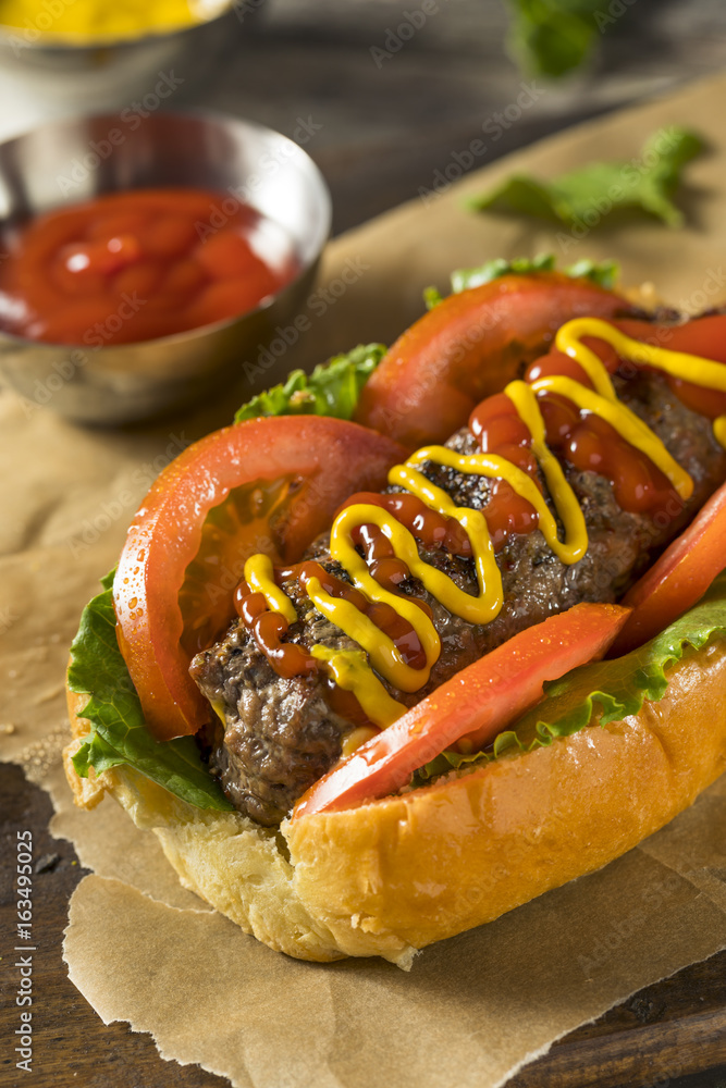 Homemade Burger Hot Dogs Homemade Burger Hot Dogs