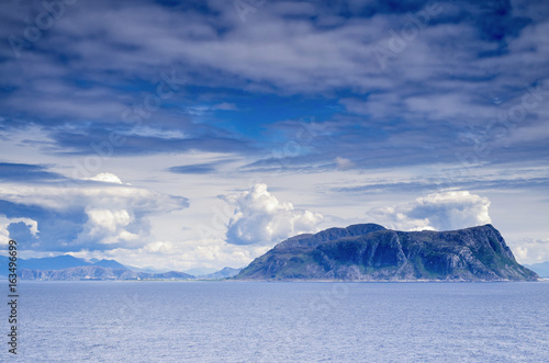 Wallpaper Mural Godoy. Godoy is the southernmost and westernmost of the islands in the municipality of Giske, Norway. It is famous for its beautiful nature, dominated by the 497 meter tall mountain Storhornet. Torontodigital.ca