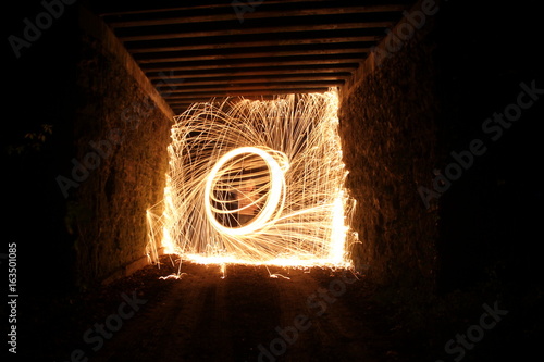 Steel Wool Spinning