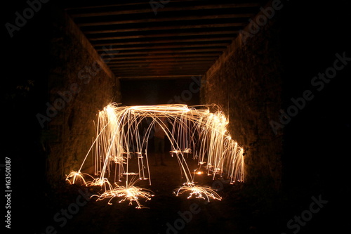Steel Wool Spinning