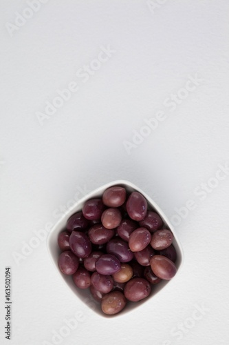 Directly above shot of brown olives © wavebreak3