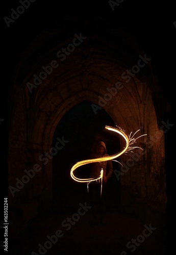 Steel Wool Spinning