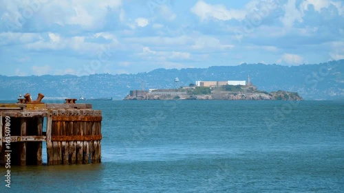 Alcatraz Prison on Alcatraz Island