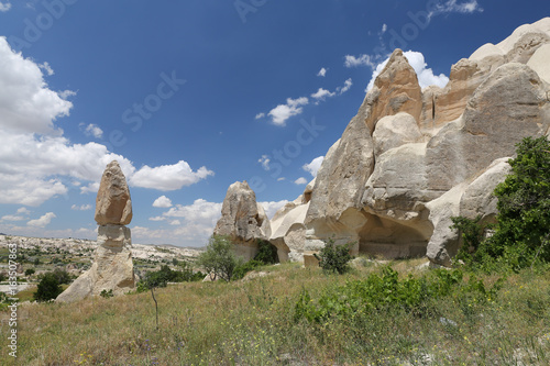 Rock Formations in Swords Valley, Cappadocia