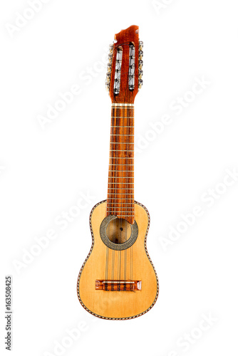 Charango isolated on white background photo