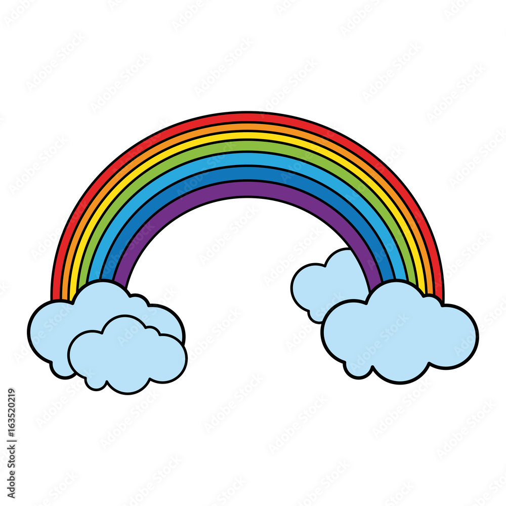 Rainbow vector illustration Rainbow vector illustration