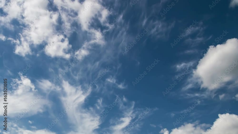 4k Time-lapse photography daytime sky with fluffy clouds 4k Time-lapse photography daytime sky with fluffy clouds