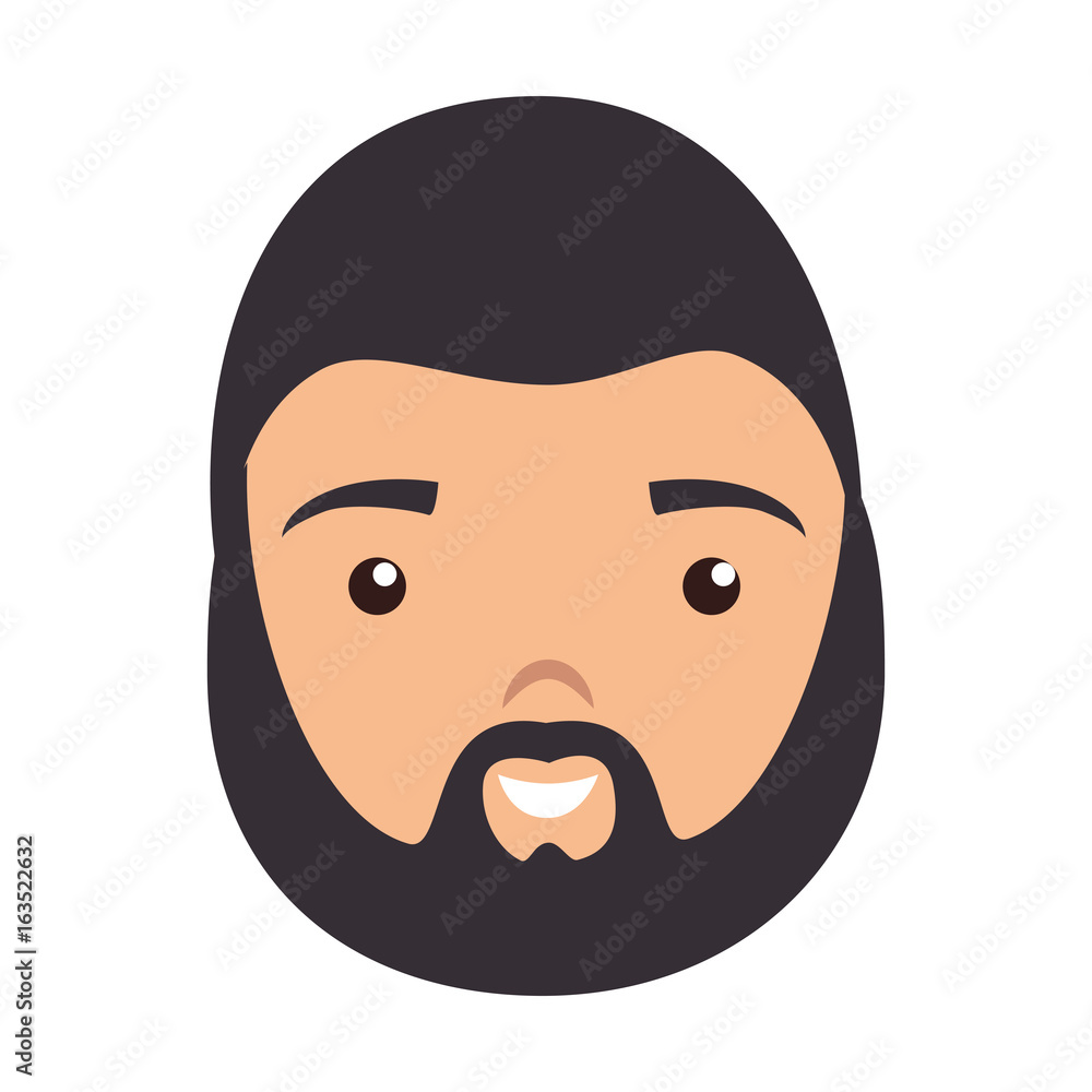 cartoon saint joseph icon over white background colorful design vector illustration cartoon saint joseph icon over white background colorful design vector illustration