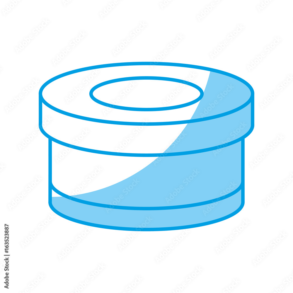 carton box in circle shape icon carton box in circle shape icon