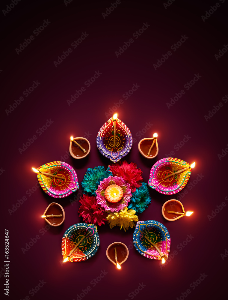 Fototapeta premium Happy Diwali