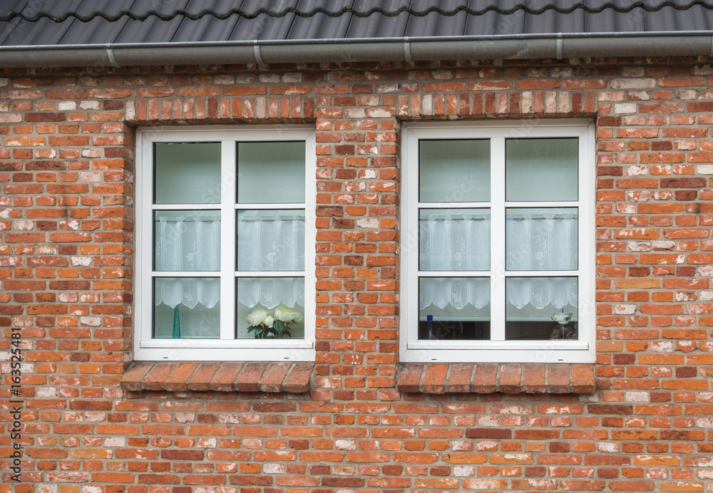 Fototapeta premium Fenster in einer Fassade