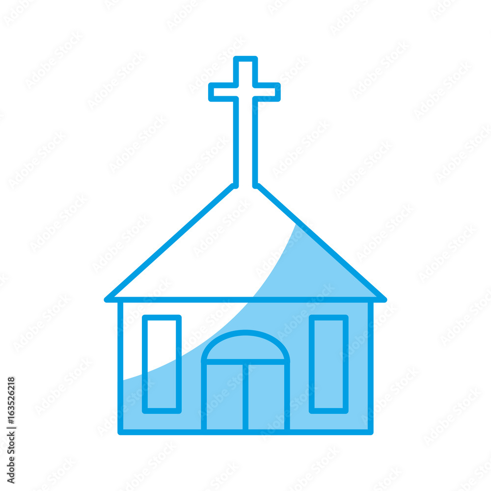 church icon over white background vector illustration church icon over white background vector illustration