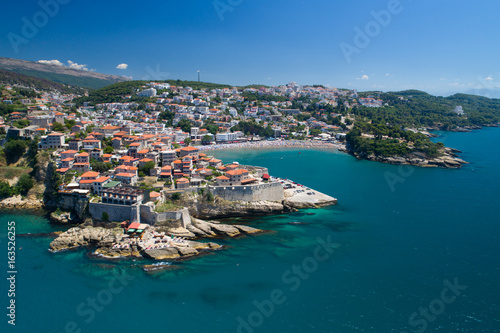 Wallpaper Mural Aerial view of the old city of Ulcin Torontodigital.ca