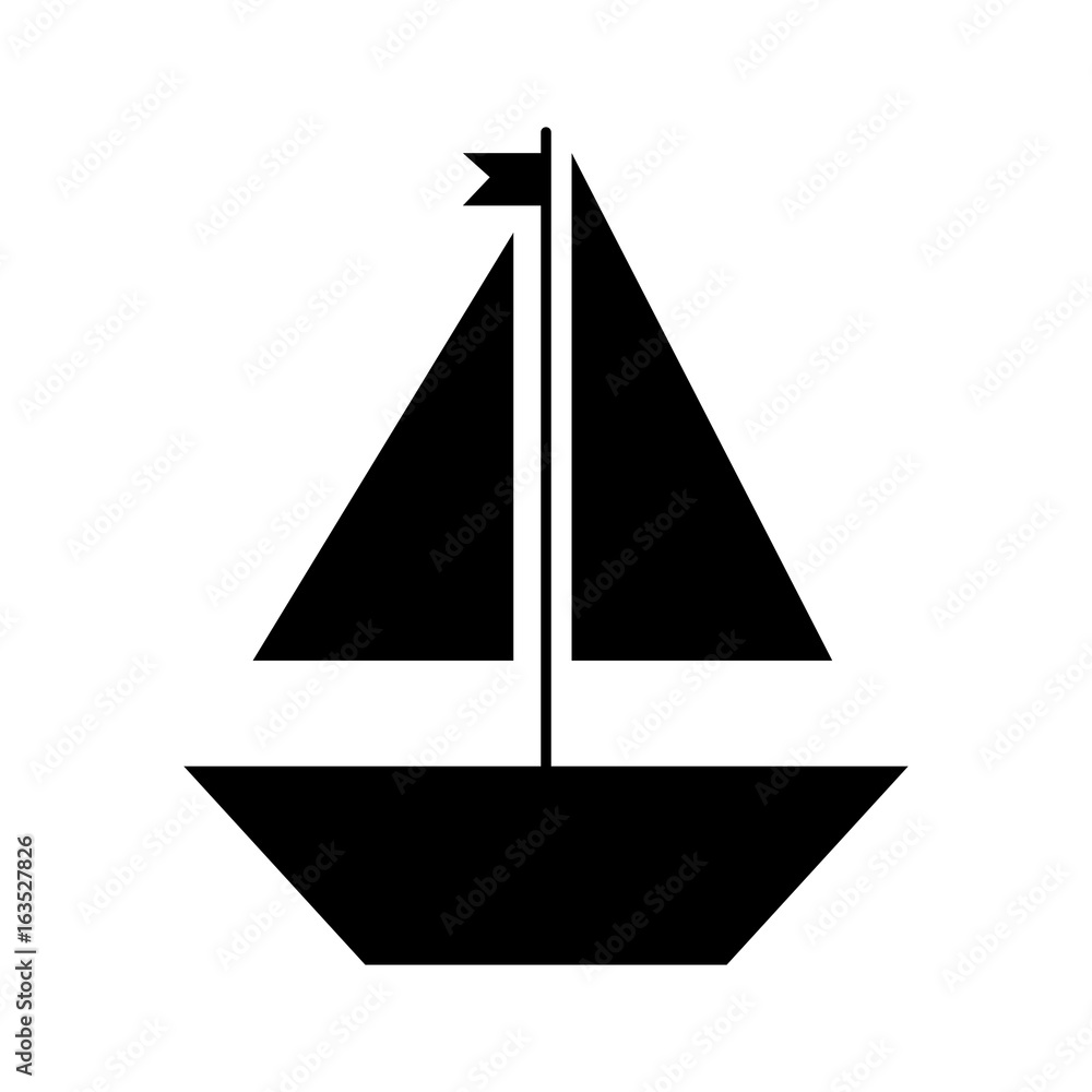sail boat isolated icon vector illustration design sail boat isolated icon vector illustration design
