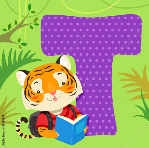 Alphabet Tile Tiger Read