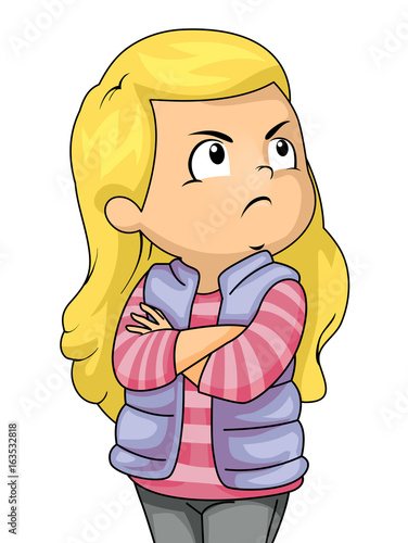 Kid Girl Anger Jealousy
