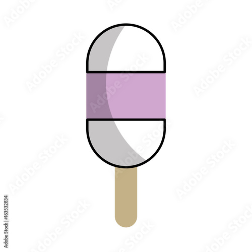 Delicious frozen palette icon vector illustration design