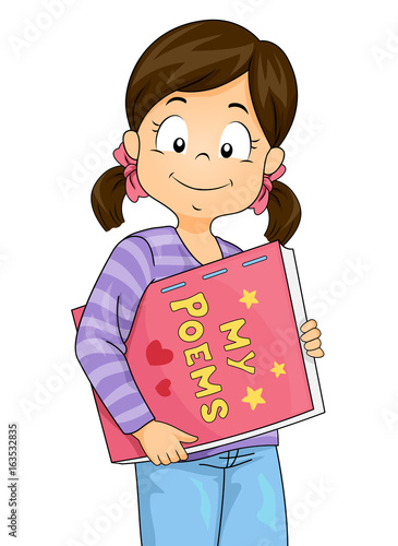 Kid Girl My Poetry Book