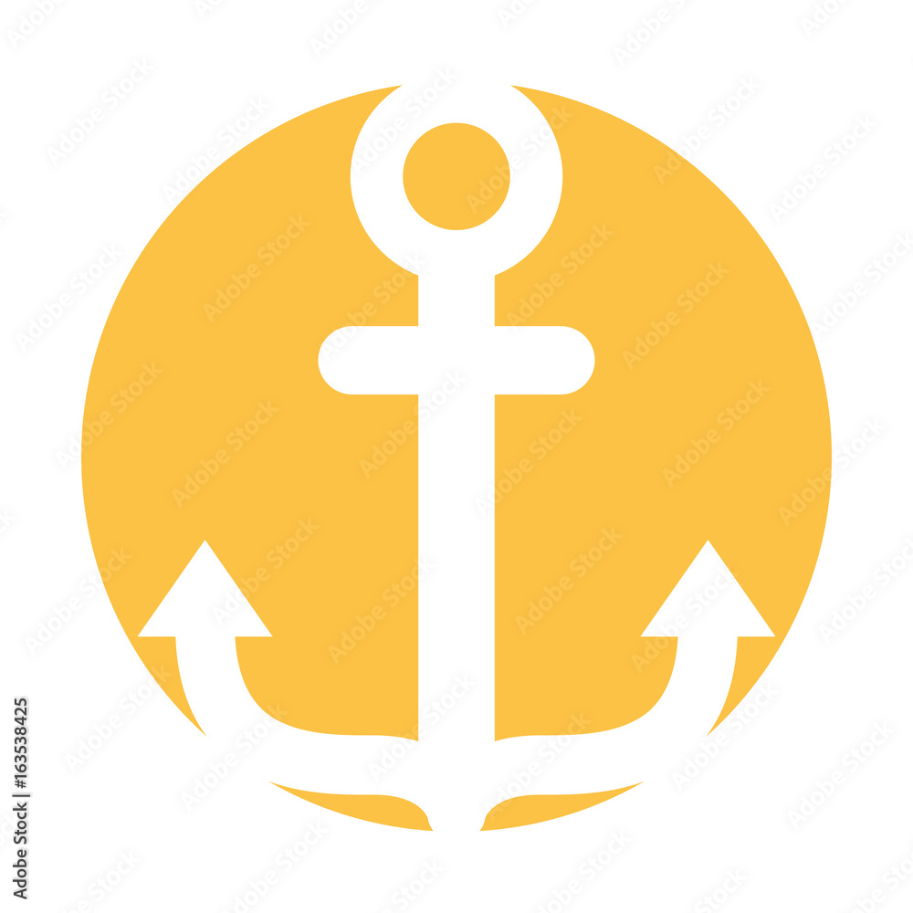 marine anchor isolated icon vector illustration design marine anchor isolated icon vector illustration design