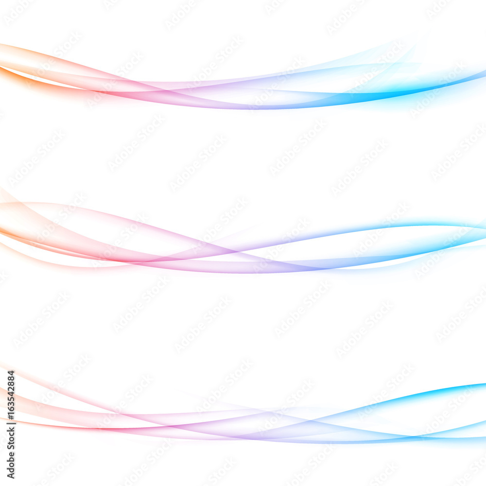 Refreshing speed futuristic bright swoosh wave smooth lines. Red to blue transparent color gradient abstract graphic air smoke. Easy to use Refreshing speed futuristic bright swoosh wave smooth lines. Red to blue transparent color gradient abstract graphic air smoke. Easy to use