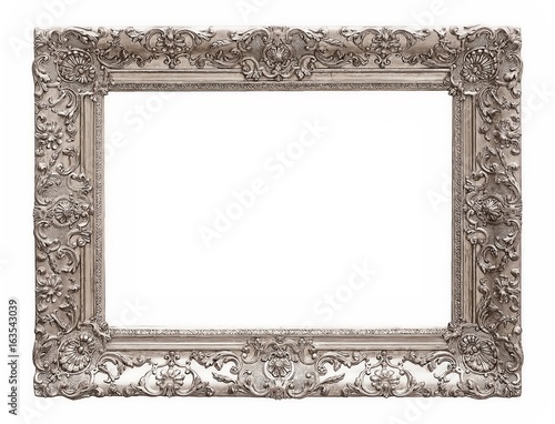 Silver frame for paintings, mirrors or photos