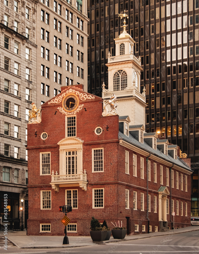 Obraz premium Ye Olde Boston State House