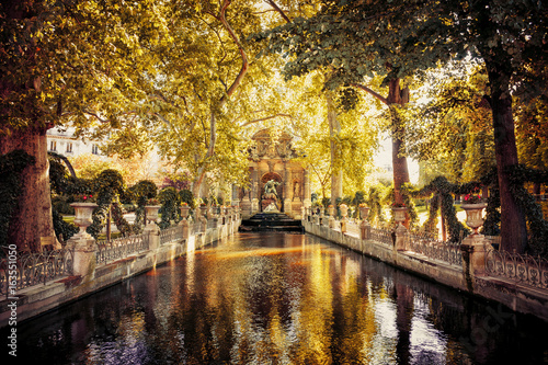 Medici Fountain in the Luxembourg Garden, Paris