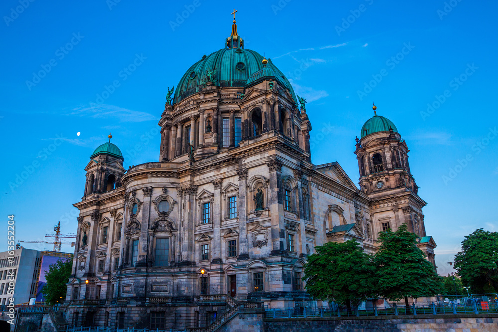 Berlin Cathedral (Berliner Dom) at sunrise, Germany. 