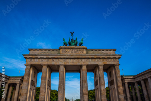 Famous Brandenburger Tor (Brandenburg Gate). Berlin, Germany
