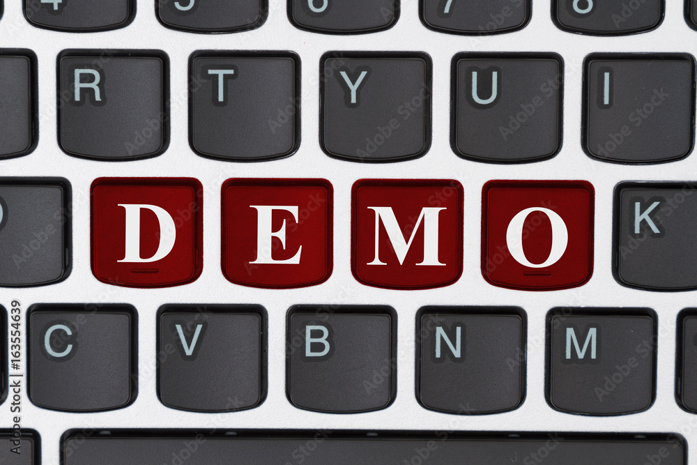 Doing a demo on the internet Doing a demo on the internet