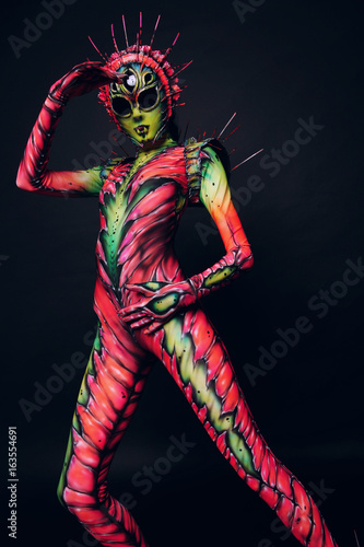Creature plastic art dance © EVGENY FREEONE
