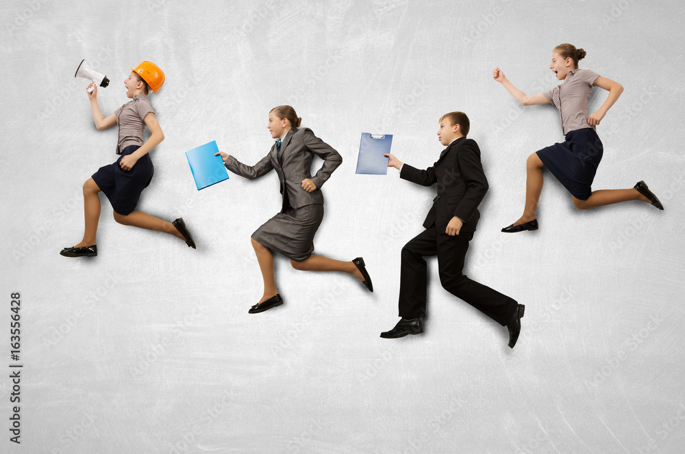 Fototapeta premium Just like grown ups