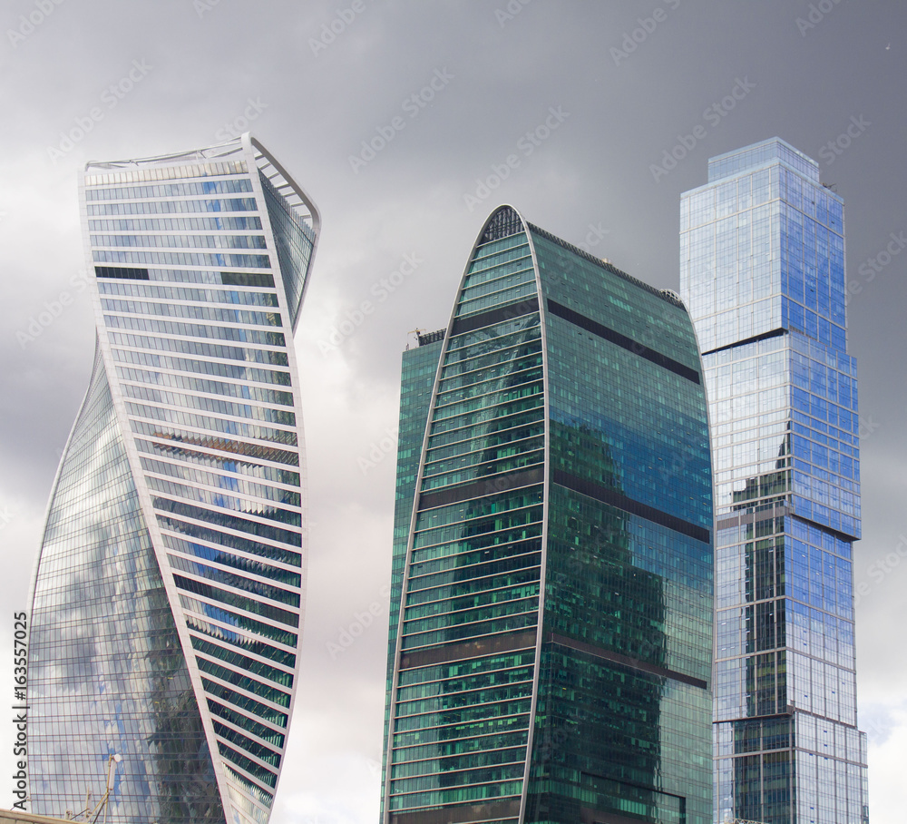 Obraz premium Moscow-city