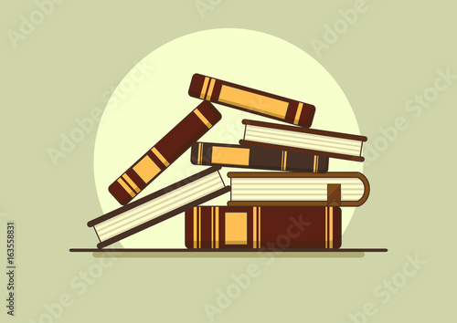 stack of book