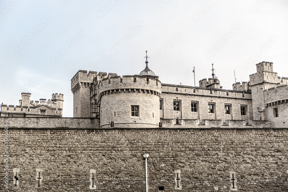 Tower of London a popular tourist attraction in central London