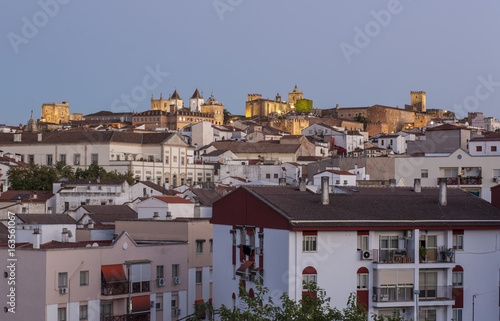 Caceres historic quarter taken from outskirts photo