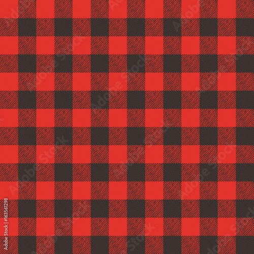 Nahtloses Karo Muster Flanell Hintergrund