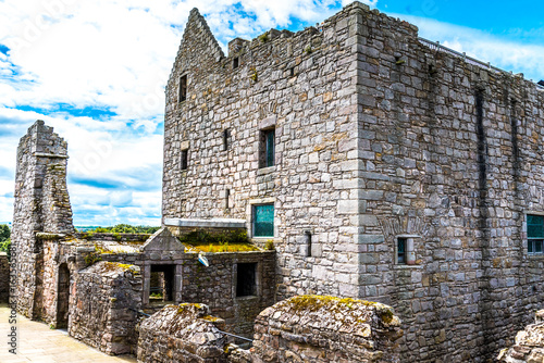 Craigmillar Castle,  medieval castle, Edinburgh, Scotland photo