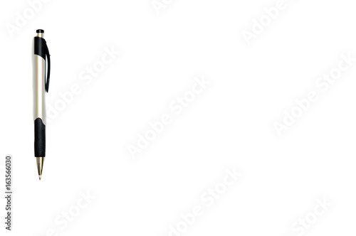 Isolated Pen Over White Background