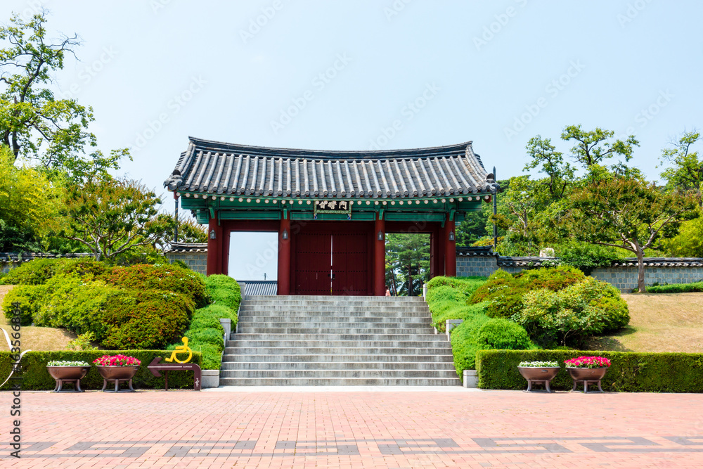 South Korea. Ojukheon is where famous Joseon Dynasty scholar, was born. South Korea. Ojukheon is where famous Joseon Dynasty scholar, was born.