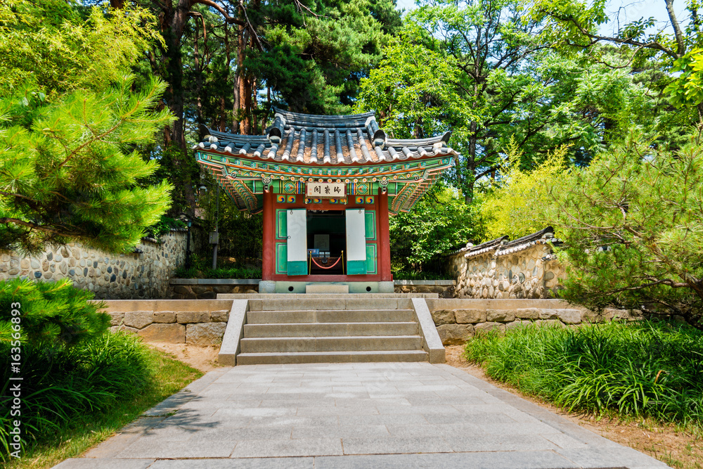 South Korea. Ojukheon is where famous Joseon Dynasty scholar, was born.