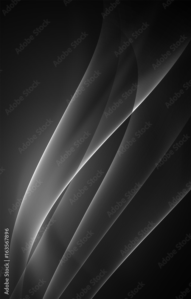 Vector polar lights concept background Vector polar lights concept background