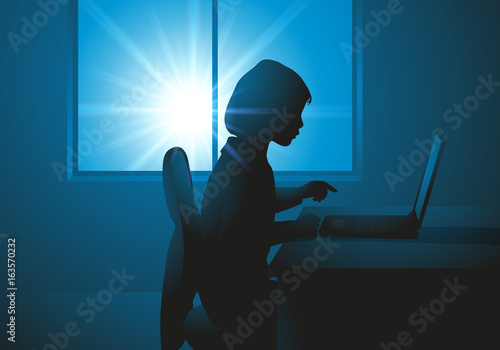 enfant - ordinateur - éducation - jeu - apprendre - informatique - technologie