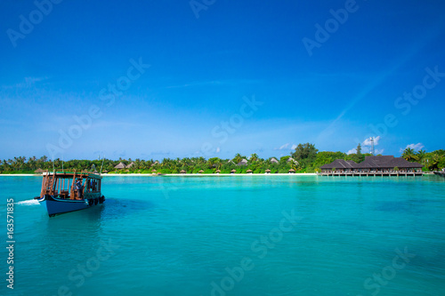 tropical beach in Maldives