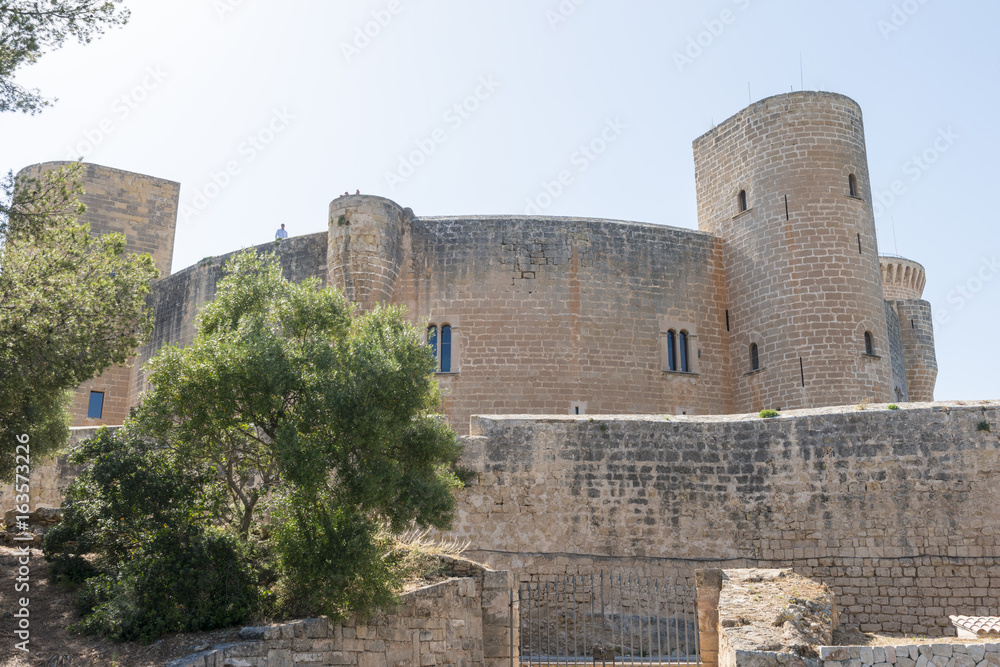 Fototapeta premium Castillo de Belver, Mallorca, Islas Baleares, España